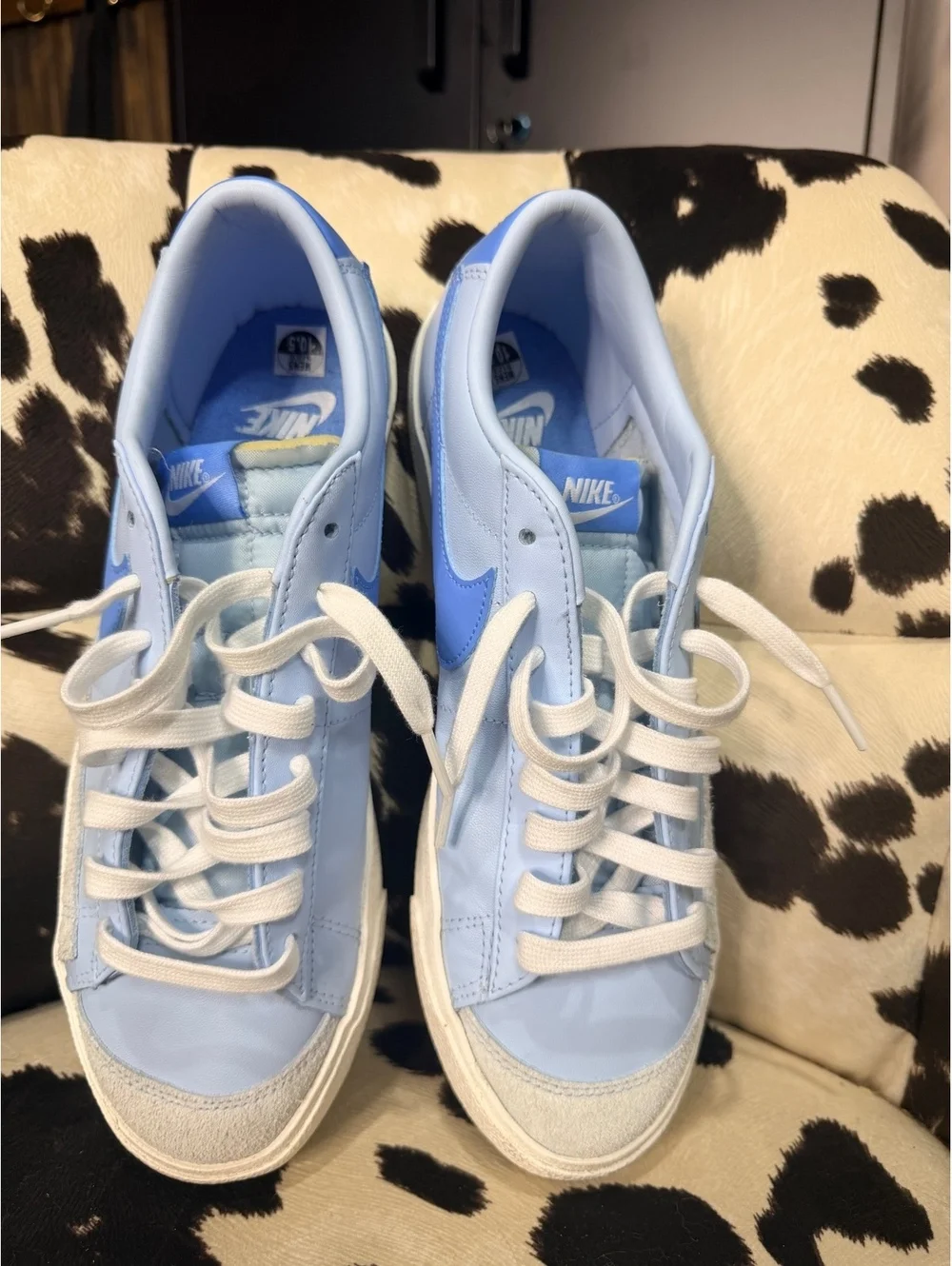 Nike Blazer Low LX Light Blue Sneakers Size 10.5